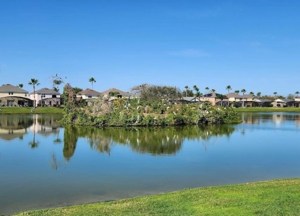 Relaxing, Private Family Home At Lake Berkley Resort, South Facing Pool, Near Disney, Seaworld Kissimmee Exterior photo