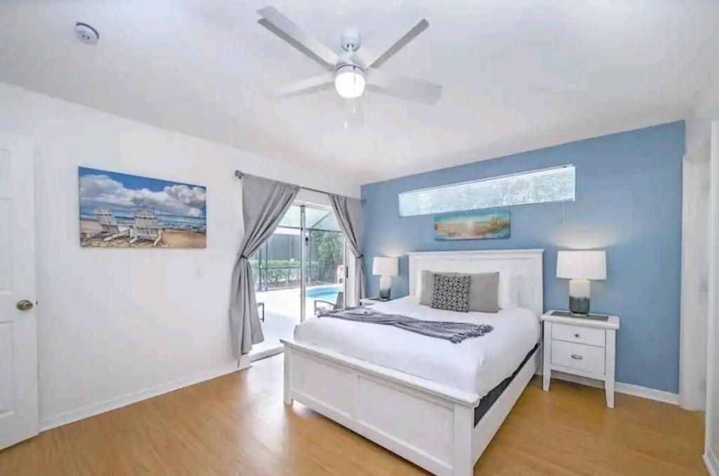 Relaxing, Private Family Home At Lake Berkley Resort, South Facing Pool, Near Disney, Seaworld Kissimmee Exterior photo
